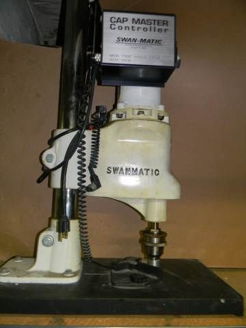 Swanmatic Semi Automatic Tabletop Capper 